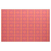 Devils Lake Pictograph in Orange Stoff (Yard (91,4 cm))