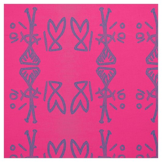 Devils Lake Pictograph Red Stoff (Muster)