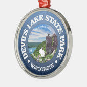 Devils Lake SP Ornament Aus Metall (Links)