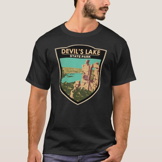 Devil's Lake Staat Park Wisconsin Devils Doorway T-Shirt (Vorderseite)