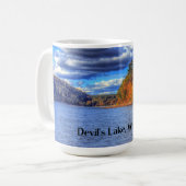 Devil's Lake, Wisconsin Kaffeetasse (Vorderseite Links)