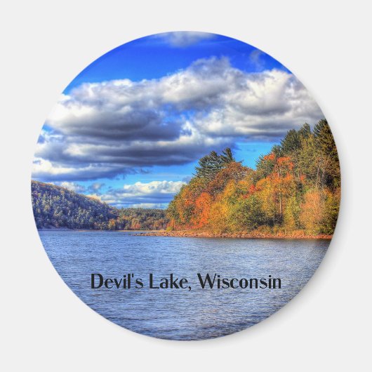 Devil's Lake, Wisconsin Magnet (Vorne)