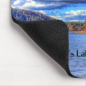 Devil's Lake, Wisconsin Mousepad (Ecke)
