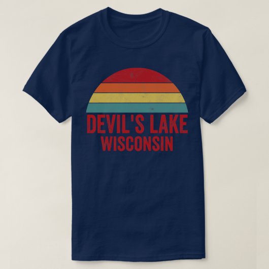 Devils Lake Wisconsin T-Shirt (Design vorne)