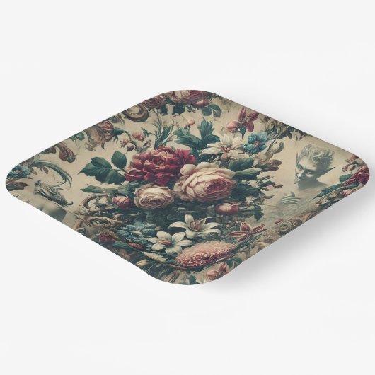 Devils of Dandy – Gothic Victorian Pappteller (Gewinkelt)