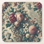 Devils of Dandy – Gothic Victorian Rechteckiger Pappuntersetzer (Vorderseite)