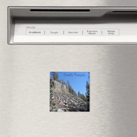 Devils Postpile National Monument Magnet (In Situ (Geschirrspüler))