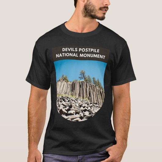 Devils Postpile National Monument T-Shirt (Vorderseite)