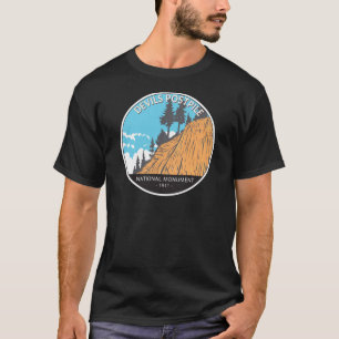 Devils Postpile National Monument Vintage auf Deut T-Shirt