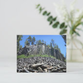 Devils Postpile - Sierra Postkarte (Stehend Vorderseite)