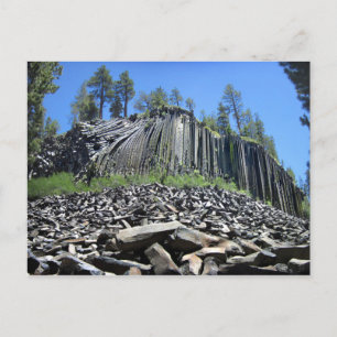 Devils Postpile - Sierra Postkarte