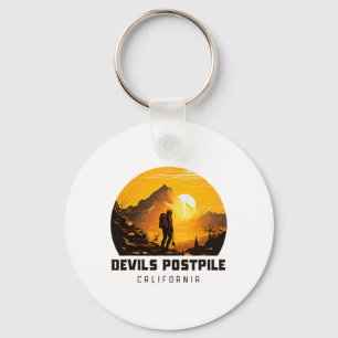 Devils Postpile Wandern Outdoor-Souvenir Schlüsselanhänger