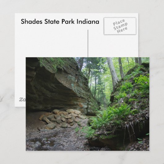 Devils Punchbowl Postkarte (Vorne/Hinten)