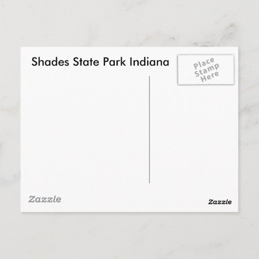 Devils Punchbowl Postkarte (Rückseite)