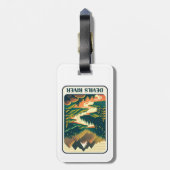 Devils River Texas Colors Gepäckanhänger (Rückseite vertikal)