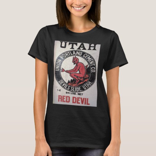 Devils Slide Utah Cement Plant T-Shirt (Vorderseite)