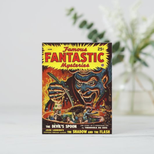 Devils Spoon Postkarte (Stehend Vorderseite)