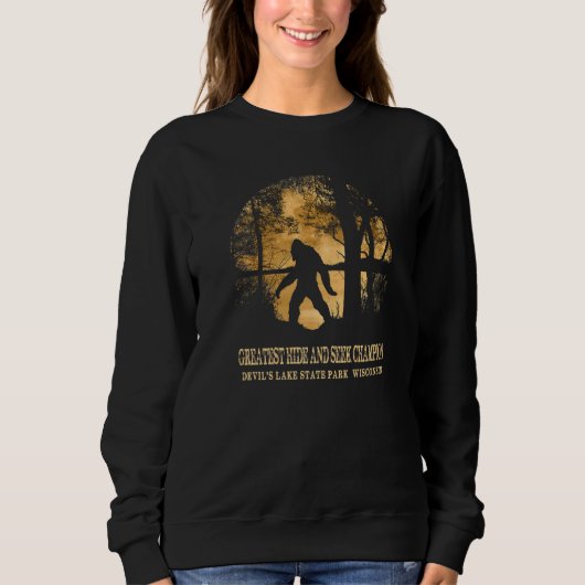 Devil's Staat Park Wisconsin Wandern Sweatshirt (Vorderseite)
