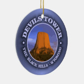 Devils Tower 3 Keramik Ornament (Rechts)