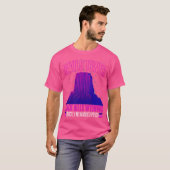 Devils Tower Black Hills Wyoming T-Shirt (Vorne ganz)
