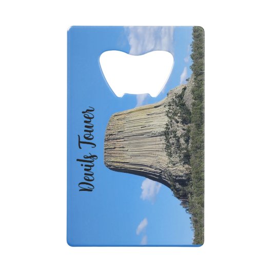 Devils Tower Geldbeutel Flaschenöffner (Vorderseite)