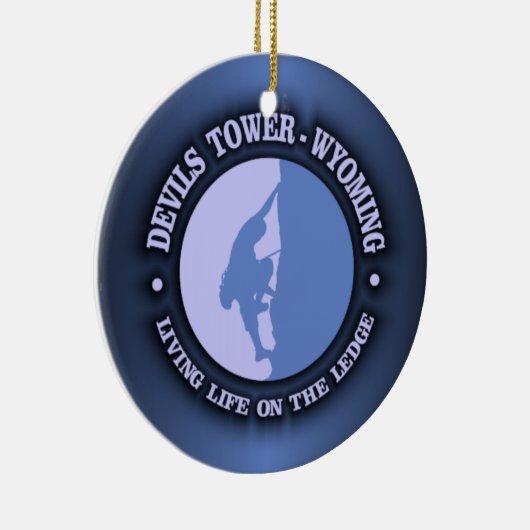 Devils Tower Keramik Ornament (Rechts)