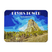 Devils Tower Magnet (Horizontal)