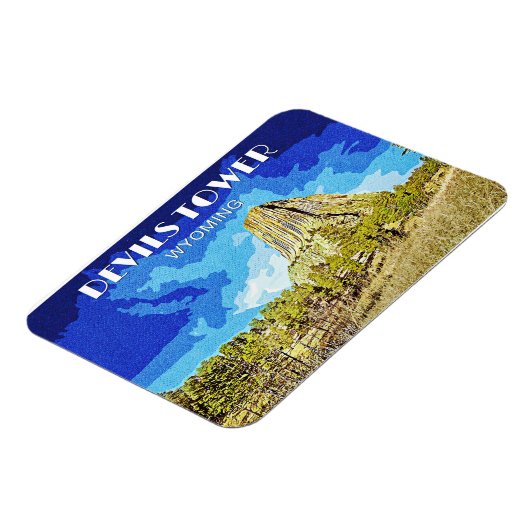 Devils Tower Magnet (Linke Seite)