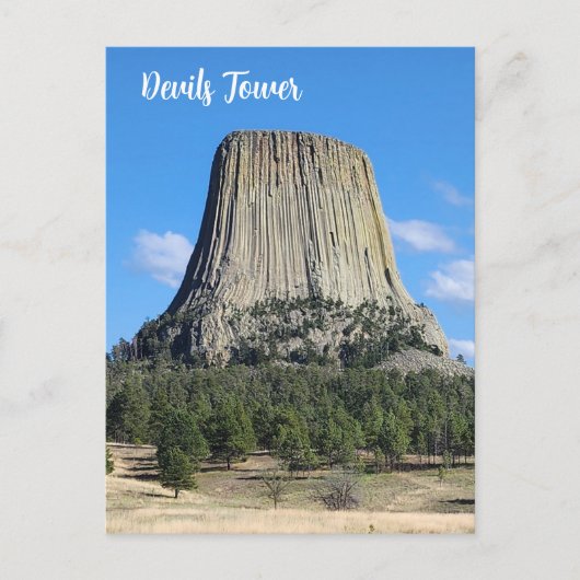 Devils Tower Magnet Postkarte (Vorderseite)