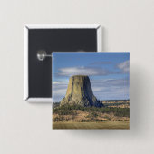 Devils Tower National Monument Button (Vorne & Hinten)