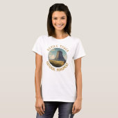 Devils Tower National Monument Distressed Circle T-Shirt (Vorne ganz)