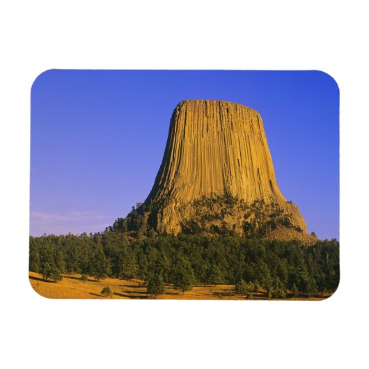 Devils Tower National Monument in Wyoming Magnet (Horizontal)