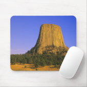 Devils Tower National Monument in Wyoming Mousepad (Mit Mouse)