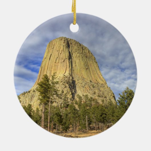 Devils Tower National Monument Keramikornament (Hinten)