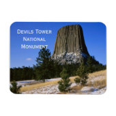 Devils Tower National Monument Magnet (Horizontal)