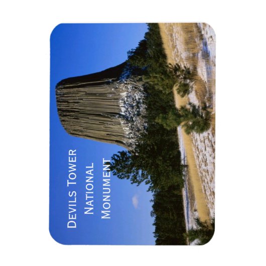 Devils Tower National Monument Magnet (Vertikal)