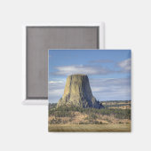 Devils Tower National Monument Magnet (Vorderseite/Rückseite)