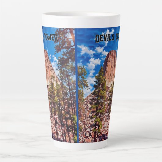 Devils Tower National Monument Milchtasse (Vorderseite)