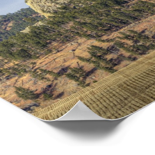 Devils Tower National Monument Poster (Ecke)