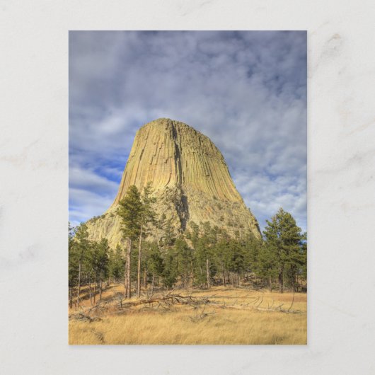 Devils Tower National Monument Postkarte (Vorderseite)