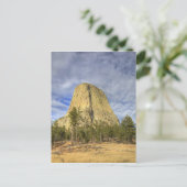 Devils Tower National Monument Postkarte (Stehend Vorderseite)