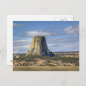 Devils Tower National Monument Postkarte (Vorne/Hinten)