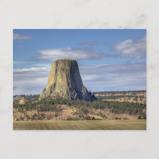 Devils Tower National Monument Postkarte (Vorderseite)
