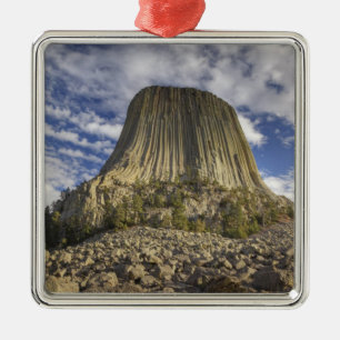 Devils Tower National Monument Silbernes Ornament