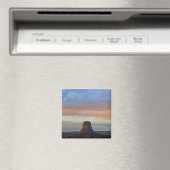 Devils Tower National Monument, Sturm bei Sonnenun Magnet (In Situ (Geschirrspüler))