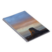 Devils Tower National Monument, Sturm bei Sonnenun Notizblock (Rechte Seite)