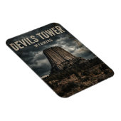 Devils Tower National Monument Wyoming Magnet (Rechte Seite)