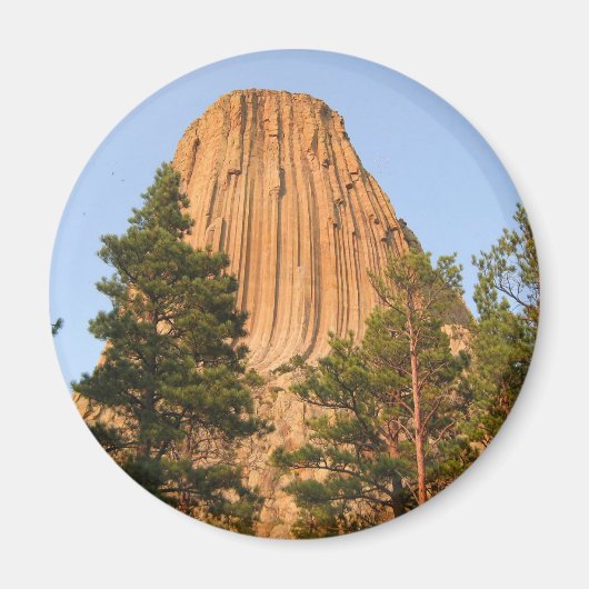 Devils Tower National Monument, Wyoming Magnet (Vorne)