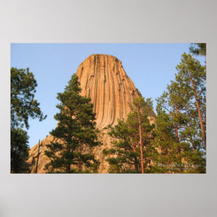 Devils Tower National Monument, Wyoming Poster