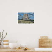 Devils Tower National Monument, Wyoming Poster (Küche)